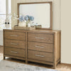 CABALYNN BEDROOM SET WITH CHEST KING SIZE (193*203 CM) BROWN