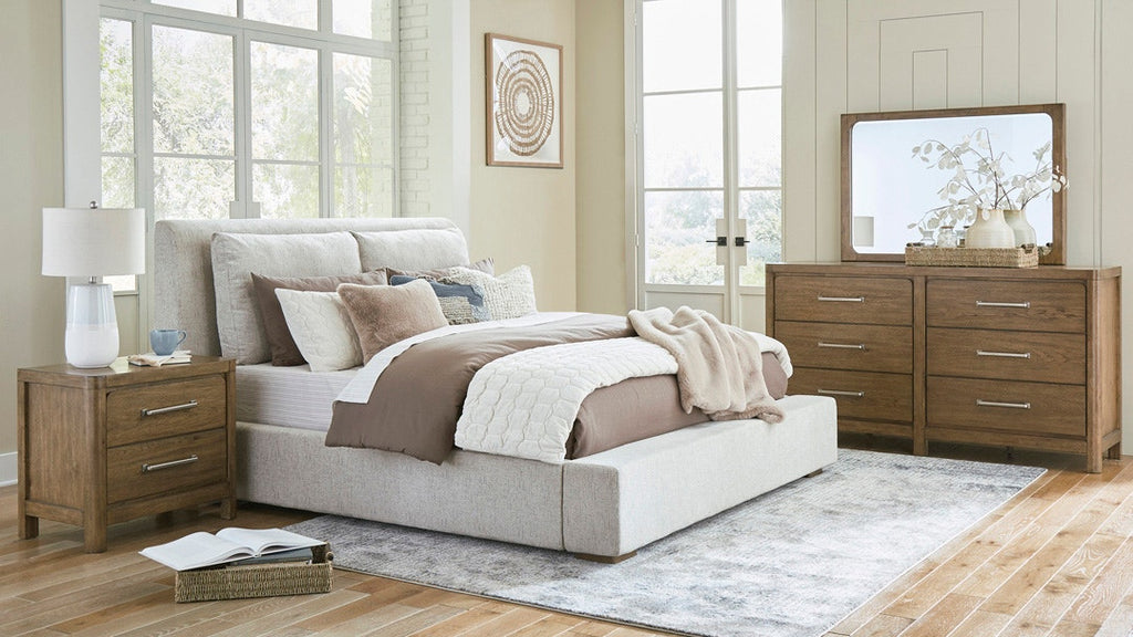 CABALYNN BEDROOM SET KING SIZE (193*203 CM) BROWN