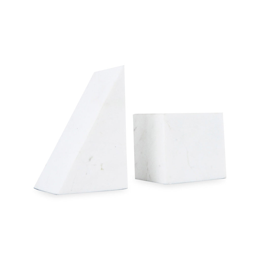 WADIYAR SCULPTURE SET OF 2 PCS - WHITE