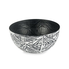 VESHONE SERVING BOWL - BLACK