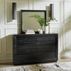 LONDER BEDROOM SET KING SIZE (193*203 CM) BLACK