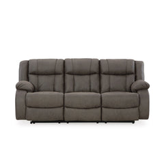 FIRST SOFA RECLINER 3 SEATER - GREY