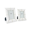 LISA PHOTO FRAME SET OF 2 PCS - WHITE
