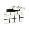ALEXANDER JEWELLERY BOX SET OF 2 PCS - WHITE