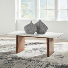 ISANTI COFFEE TABLE SET OF 3 PCS - BROWN