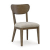 ROANHOWE DINING TABLE SET 10 CHAIRS - BROWN