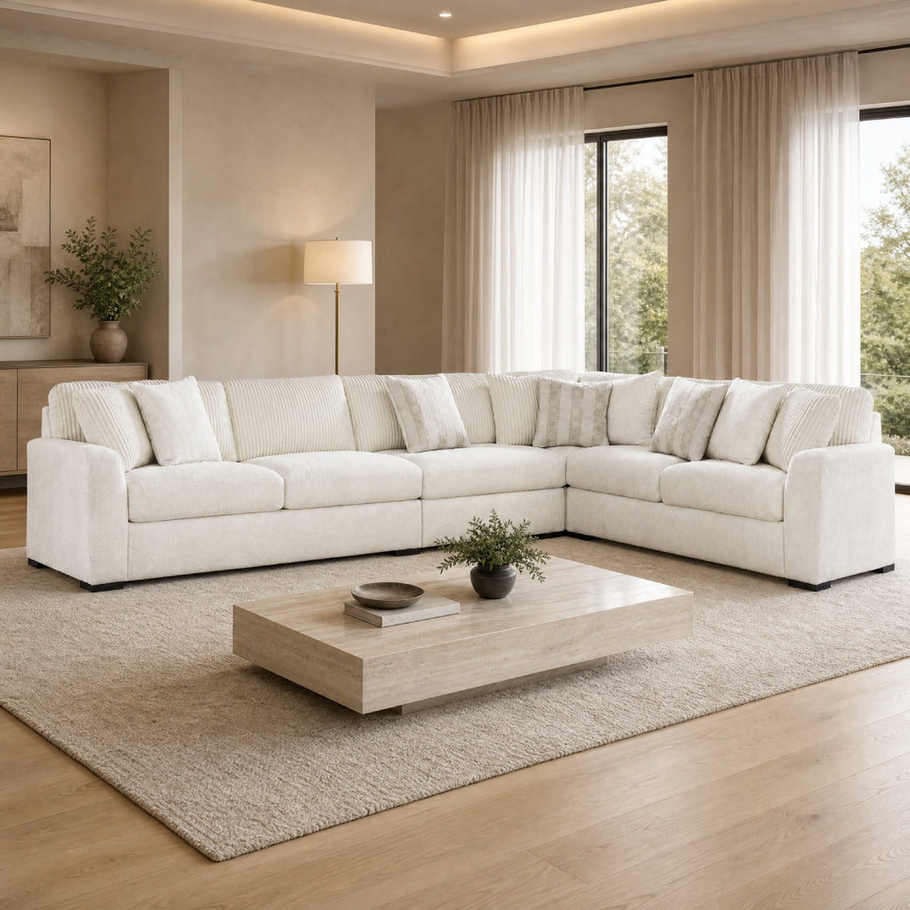 CHESSINGTON SECTIONAL SOFA 4 PCS - WHITE