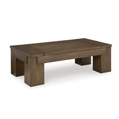 RUBBEN COFFEE TABLE SET 3 PCS - BROWN
