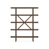 LYNCOTT BOOK SHELF - BROWN