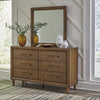 LYNCOTT BEDROOM SET KING SIZE WITH CHEST (193*203 CM) BROWN