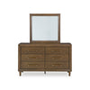 LYNCOTT BEDROOM SET KING SIZE WITH CHEST (193*203 CM) BROWN