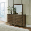STURLAYNE BEDROOM SET WITHOUT WARDROBE KING SIZE (193 X 203 CM) - BROWN