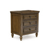 STURLAYNE BEDROOM SET WITHOUT WARDROBE KING SIZE (193 X 203 CM) - BROWN