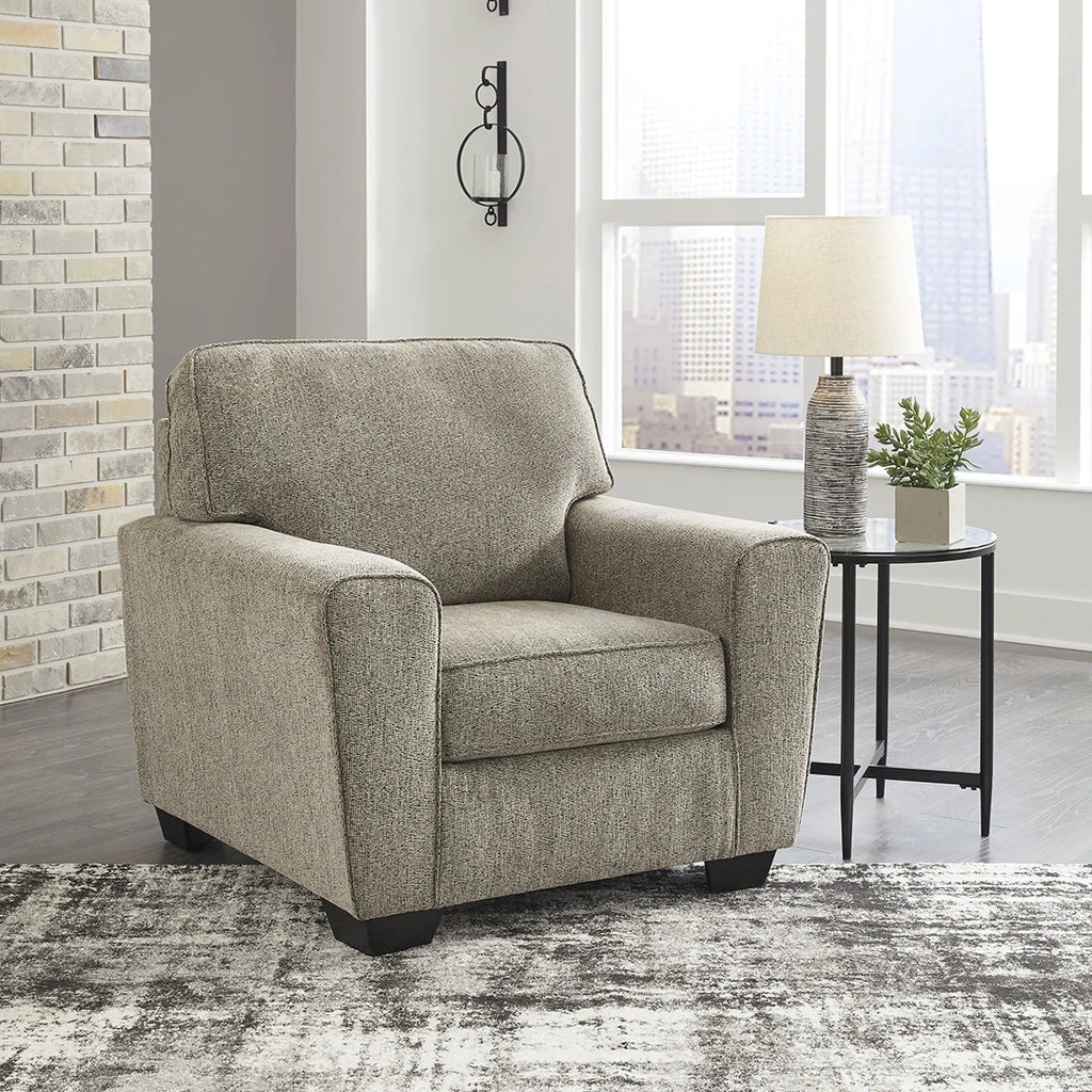 MCCLUER CHAIR - BROWN