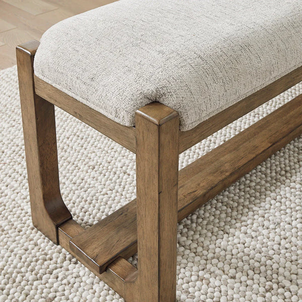 Ashley UAE practical durable bench with upholstered seat family seating