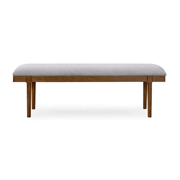 Gray cushion Lyncott bench soft-edged silhouette – Ashley UAE shop now
