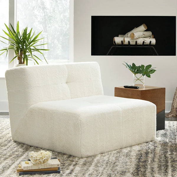 Ashley UAE Brettner armless modular accent chair cozy design
