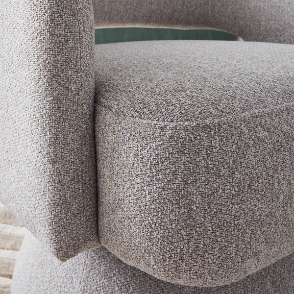 NASHKINS SWIVEL CHAIR GREY