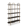 PEVERAL BOOK SHELF - BROWN