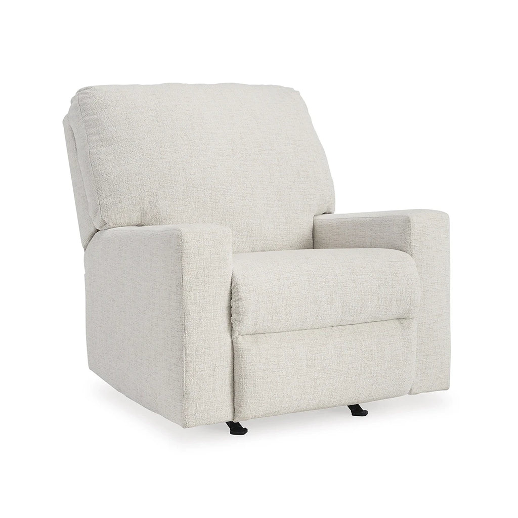 RANNIS ROCKER RECLINER - WHITE