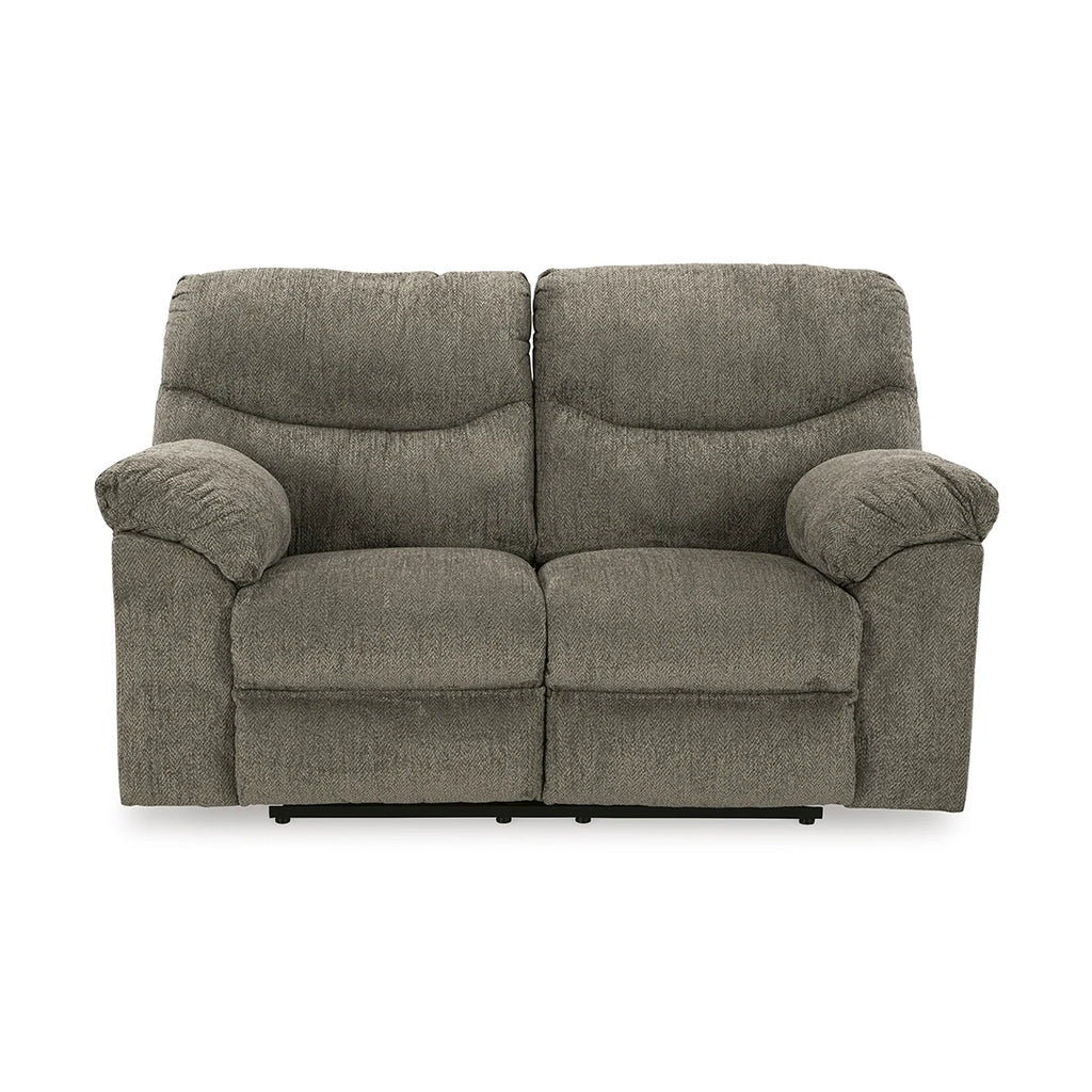 ALPHONS LOVESEAT RECLINER 2 SEATER - GREY