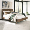 ISANTI BED KING SIZE (193*203 CM) BROWN