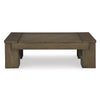 ROSSWAIN CENTER TABLE - BROWN