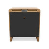 TAKSTON NIGHTSTAND BROWN
