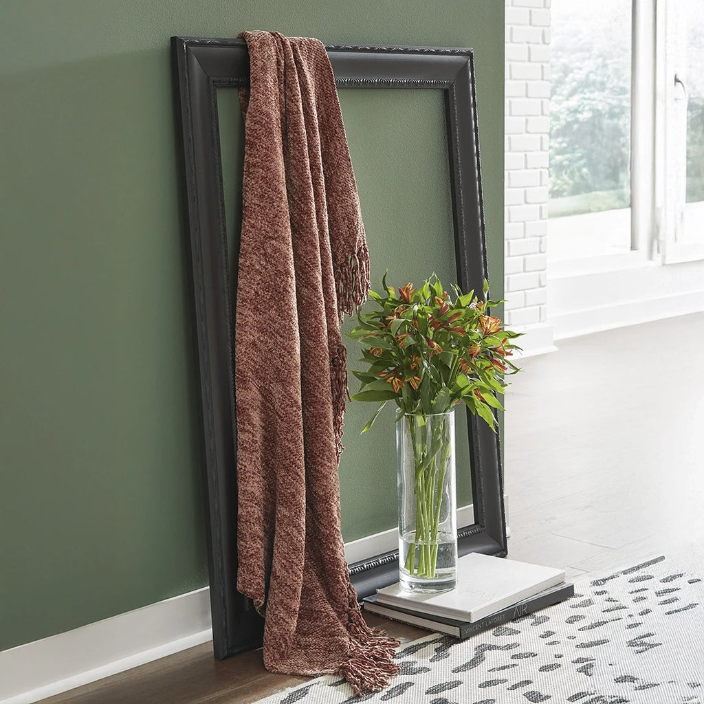 LEJODA THROW - BROWN