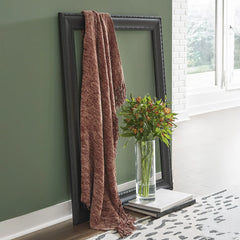 LEJODA THROW - BROWN