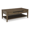 ROANHOWE CENTER TABLE - BROWN