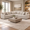 LARCE SECTIONAL SOFA 4 PCS - GREY