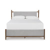 LYNCOTT BED KING SIZE (193*203 CM) GREY