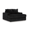 MIDNIGHT-MADNESS CHAISE - BLACK