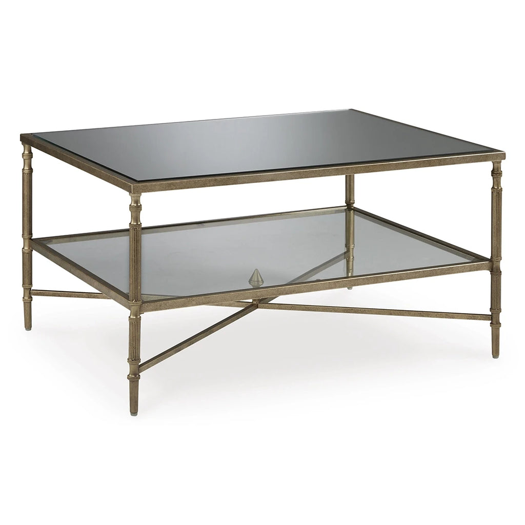 CLOVERTY CENTER TABLE - GREY