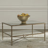 CLOVERTY CENTER TABLE - GREY
