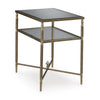 CLOVERTY SIDE TABLE - GREY