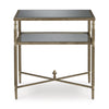 CLOVERTY SIDE TABLE - GREY