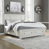 ROBBINSDALE BED KING SIZE (193*203 CM) Antique WHITE