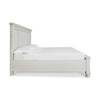 ROBBINSDALE BED KING SIZE (193*203 CM) Antique WHITE