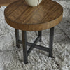 STEENLAGE COFFEE TABLE SET 2 PCS - BROWN