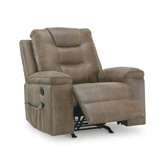 WINDSTADE ROCKER RECLINER - BROWN