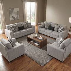 AVENAL SOFA SET 4 PCS - GREY