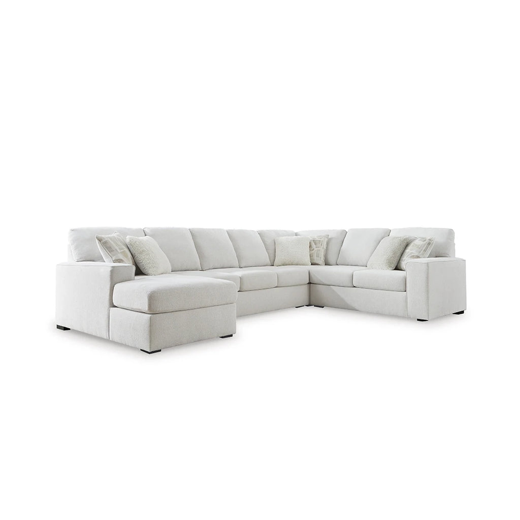 LEIGHELLI SECTIONAL SOFA WHITE