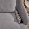 MODMAX SWIVEL GLIDER RECLINER - GREY