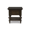 VERAMOND SIDE TABLE - BROWN