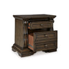 MAYLEE VANDENMORE BEDROOM SET WITHOUT WARDROBE KING SIZE (193 X 203 CM) - DARK BROWN