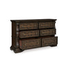 MAYLEE VANDENMORE BEDROOM SET WITHOUT WARDROBE KING SIZE (193 X 203 CM) - DARK BROWN