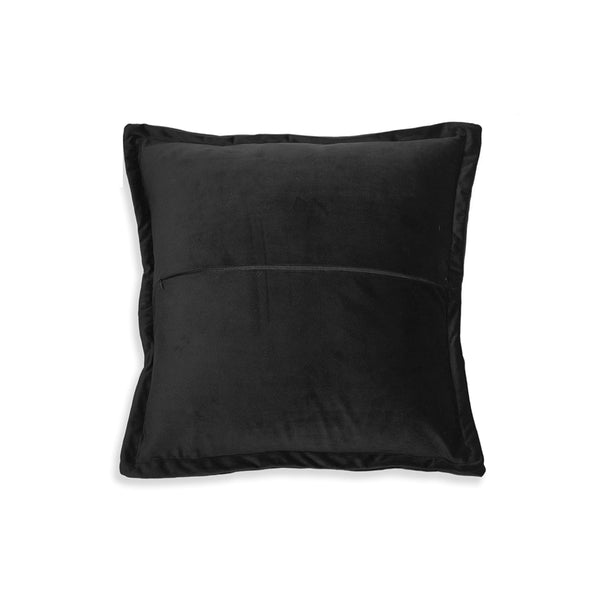 SQUARE CUSHION - BLACK