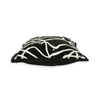SQUARE CUSHION - BLACK
